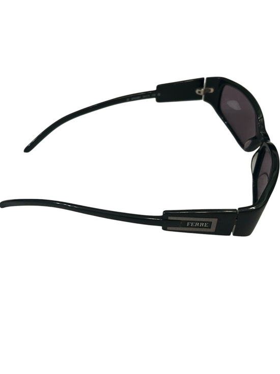 Gianfranco Ferré Black rectangular shape Sunglasses Italy in case main image 4